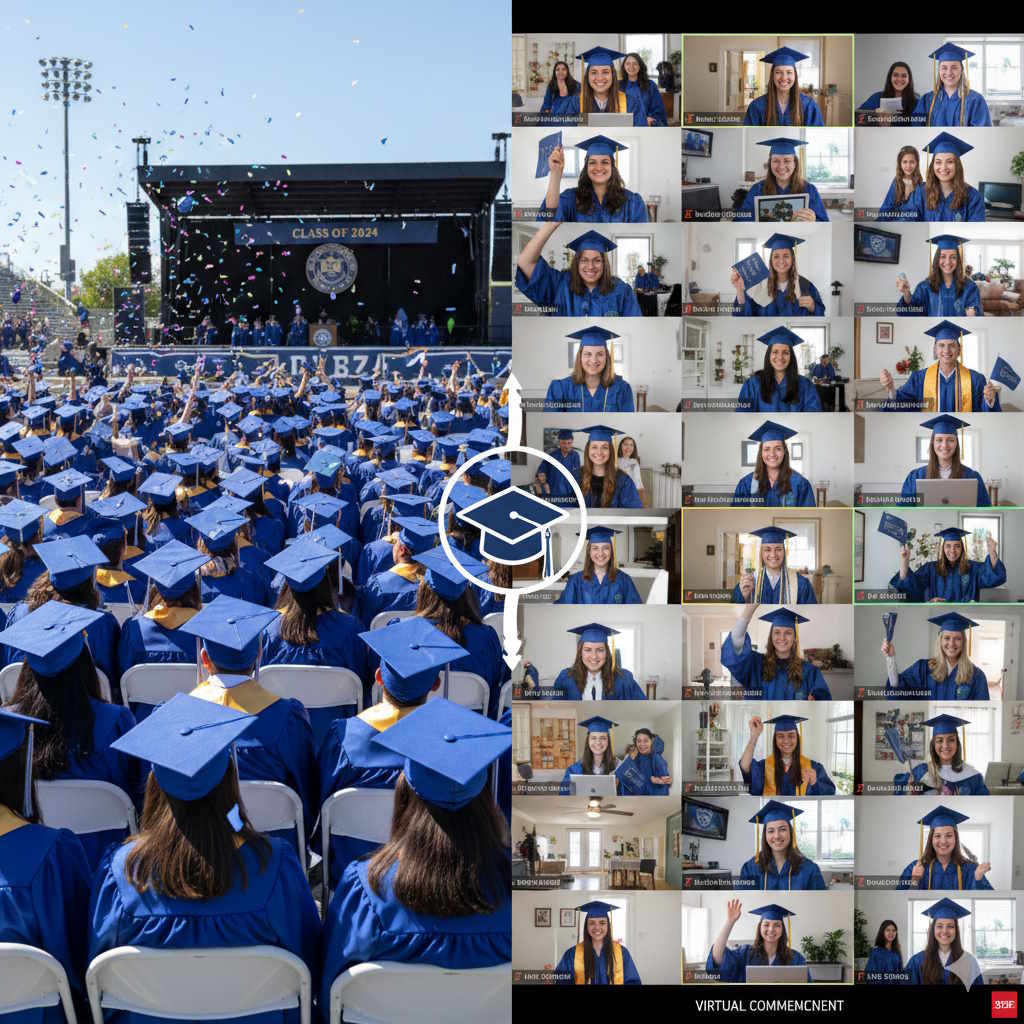 Virtual graduation celebration